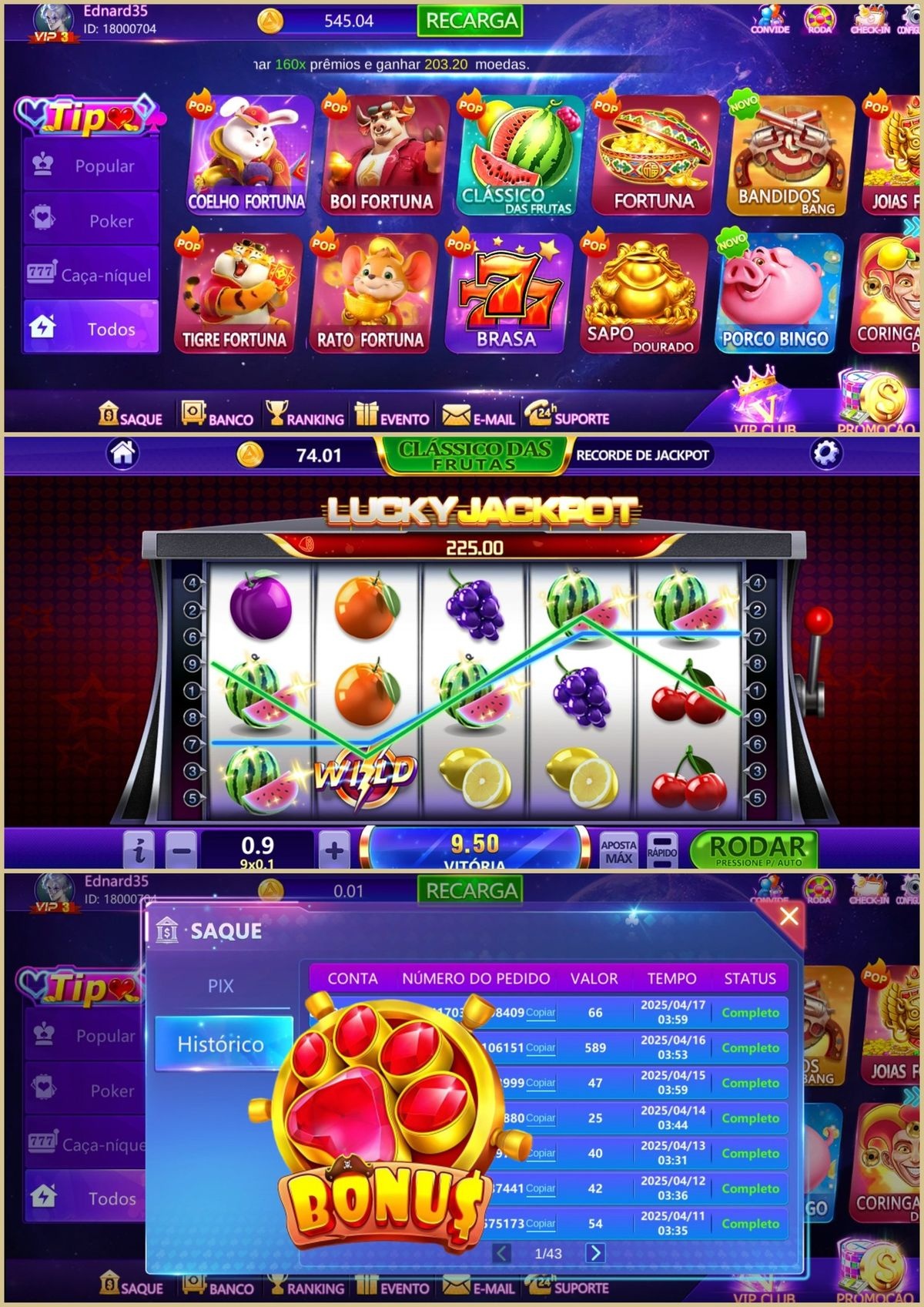 Boomerang-bet game
